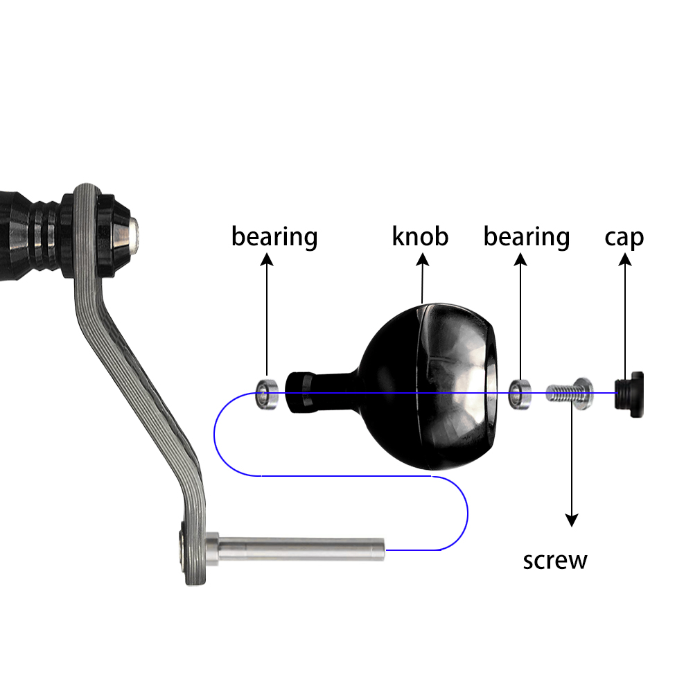 Carbon Fiber Fishing Reel Hand - Shimano Reel Stradic recension och pris