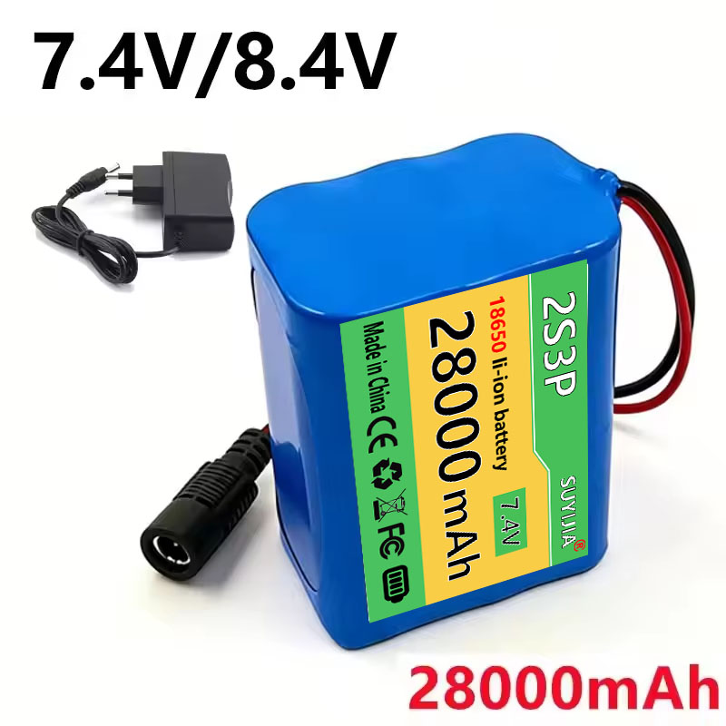 8.4V 28Ah 2s3p 18650 Lithium B - Fishing Boat Navigation Light recension och pris