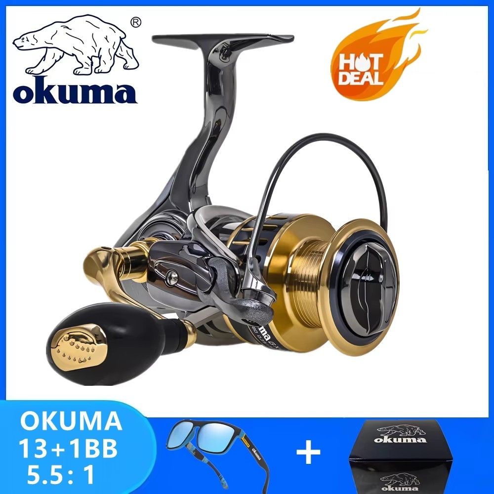 Okuma Original All Metal Fishi - Fishing Boat Steering Wheel recension och pris